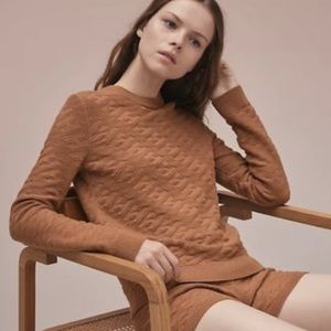 Hermes H logo wool sweater size 36